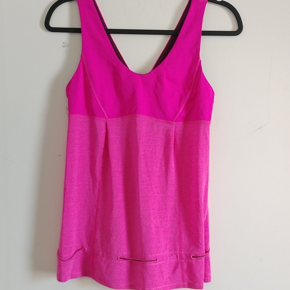 Lululemon Hustle & Bustle TankHeathered Raspberry Glo Light / Raspberry Glo Li - Picture 12 of 15